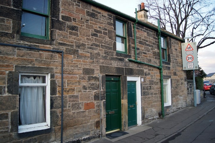 Bylandskap I Edinburgh, Skottland