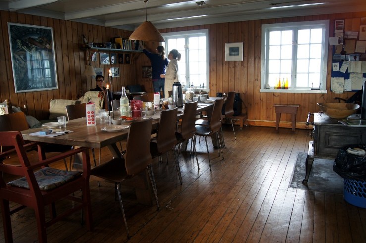 Kjøkkenet på Kråkeslottet. Foto: Hilde Kat. Eriksen