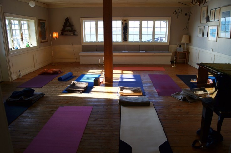 Inne i Skipperstua på Kråkeslottet. Foto: Hilde Kat. Eriksen