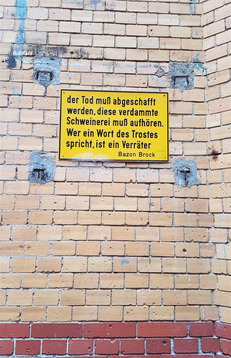 Berliner-Wörter. Foto: Hilde Kat Eriksen